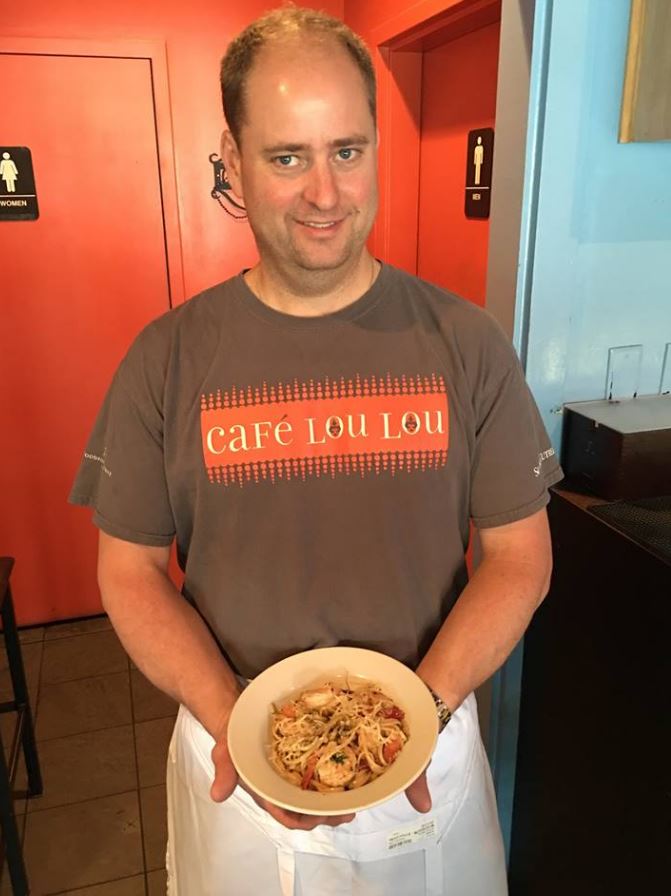 Clay Wallace, chef and owner of Cafe Lou Lou.