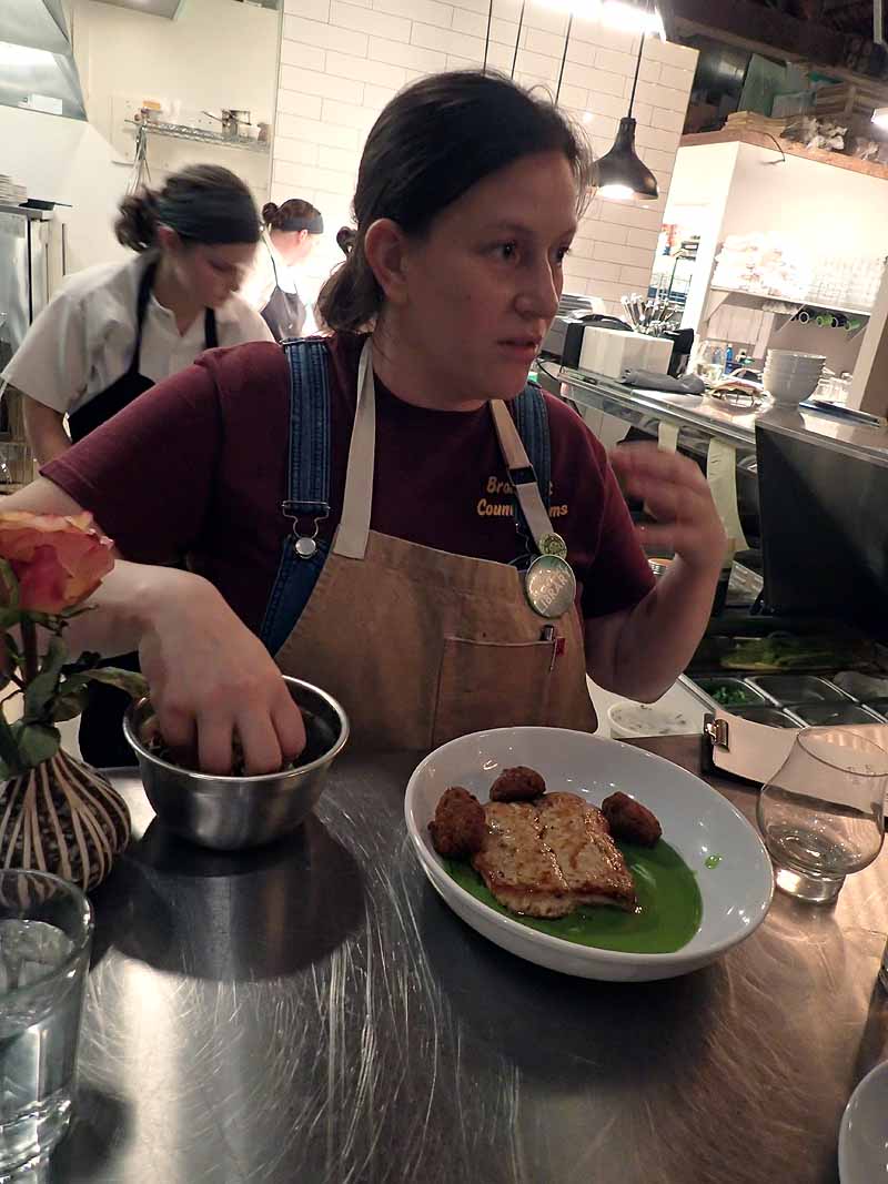 Sara Bradley, chef-owner, Freight House. | Photo by Steve Coomes